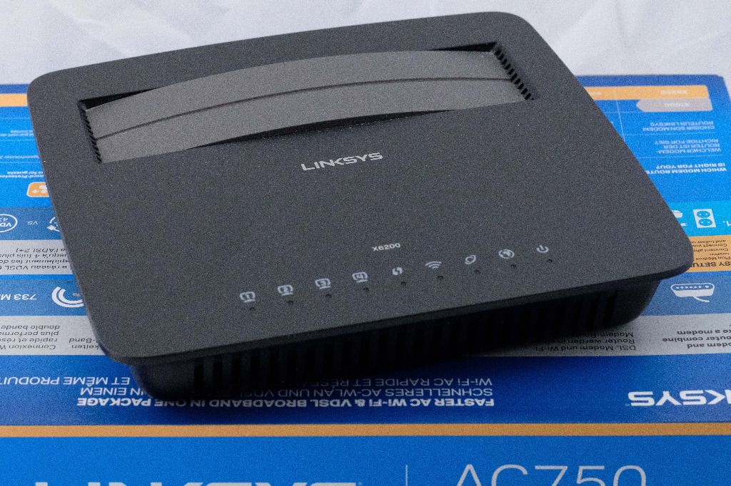 Linksys X6200 AC750 WiFi VDSL Modem Router Warszawa Kup teraz na Allegro Lokalnie