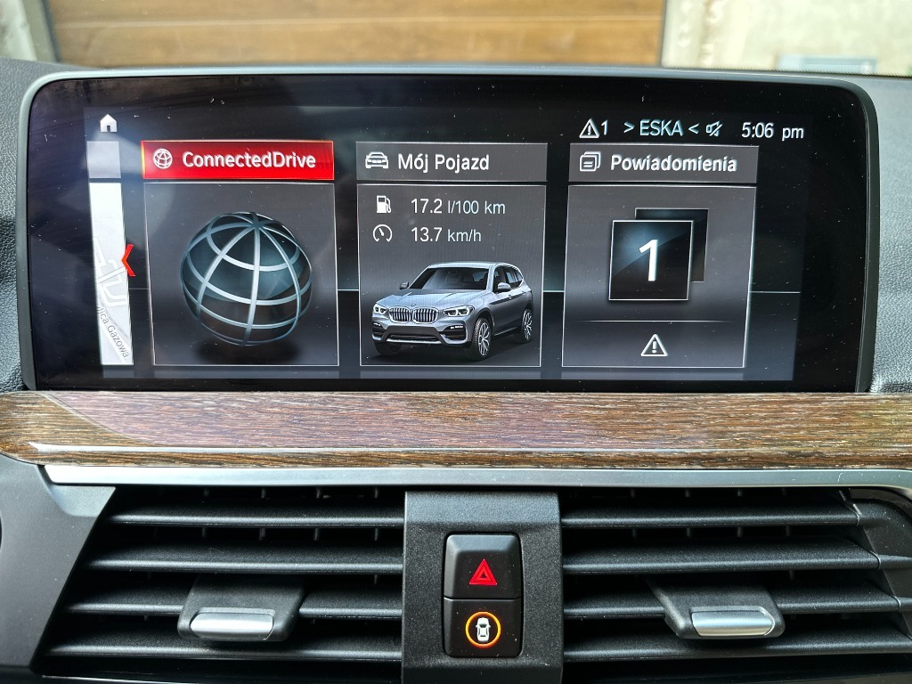 POLSKIE MENU BMW G01 G05 G20 G30 F30 X3 X5 NBT EVO mapa Konwersja USA ...