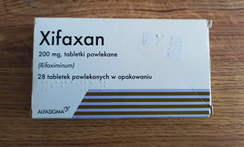 Xifaxan (Xifaksan) 28 tabletek SIBO Suwałki Kup teraz na Allegro Lokalnie
