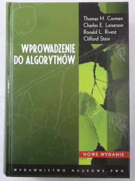 Thomas H. Cormen Wprowadzenie do algorytmów Warszawa Kup teraz na