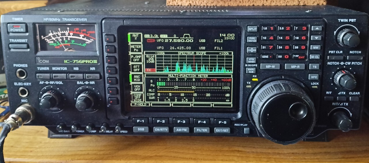 ICOM IC−756PRO Icom Ic- 756 Pro - Niska cena na Allegro