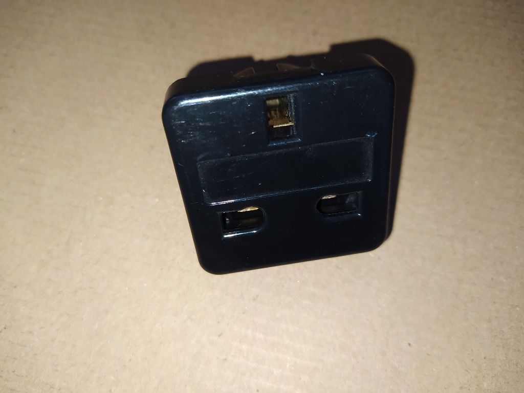 Angielska Wtyczka PRZEJŚCIÓWKA adapter UK na PL Alwernia Kup teraz