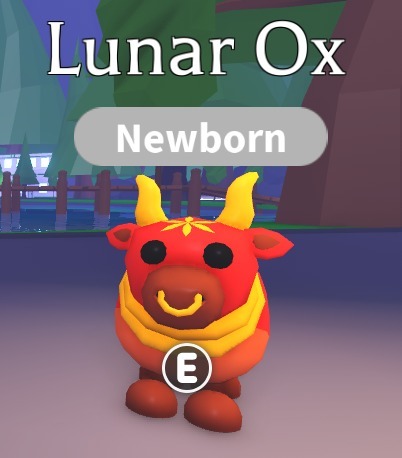 Ultra-Rare Lunar Ox Adopt Me Roblox | Warszawa | Kup teraz na Allegro