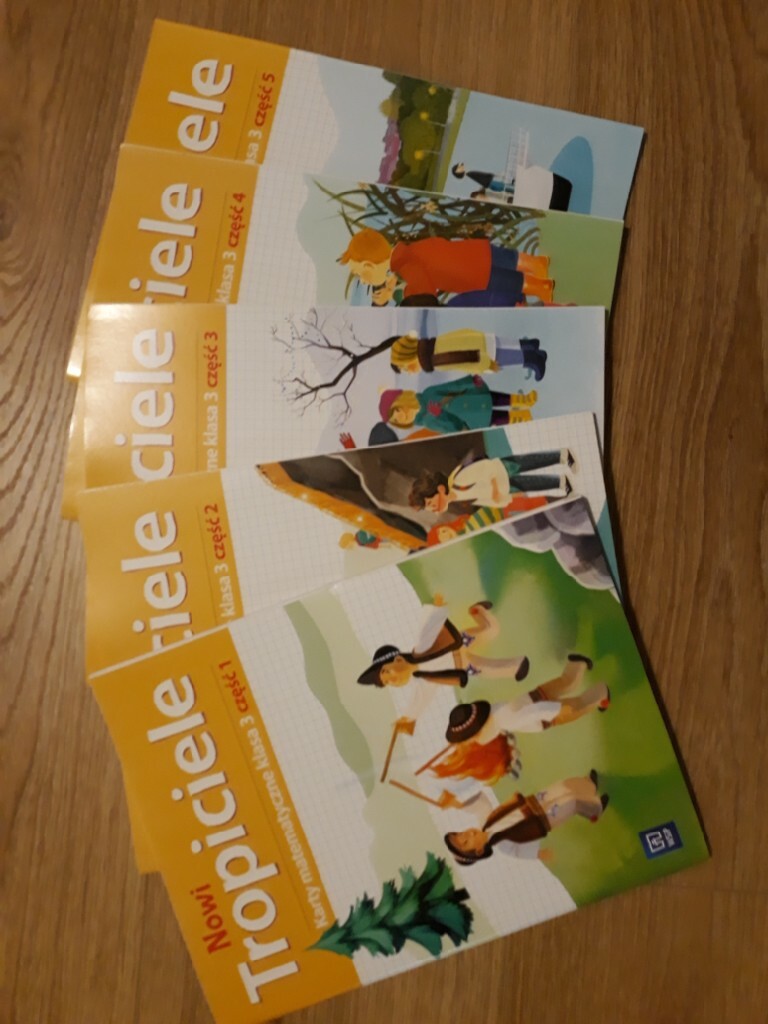 Nowi Tropiciele Karty Matematyczne Klasa 3 Część 1 Odpowiedzi Nowi Tropiciele klasa 3 Karty Matematyczne cz 1-5 | Chotomów | Kup
