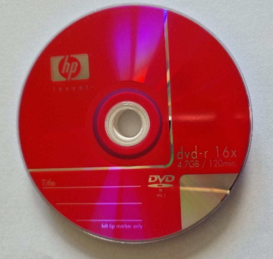 HP DVDR 16x 4.7GB 120min Warszawa Kup teraz na Allegro Lokalnie