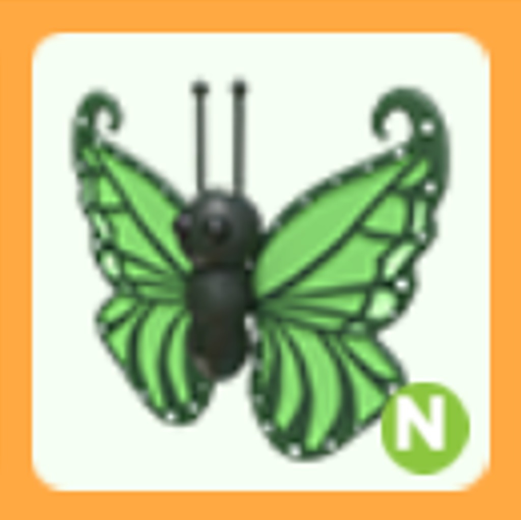 Roblox Adopt Me Green Butterfly neon N Grońsko Kup teraz na Allegro