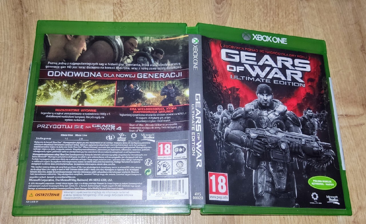 Gears of War Ultimate Edition Xbox Series X PL. Wałbrzych Kup teraz na Allegro Lokalnie