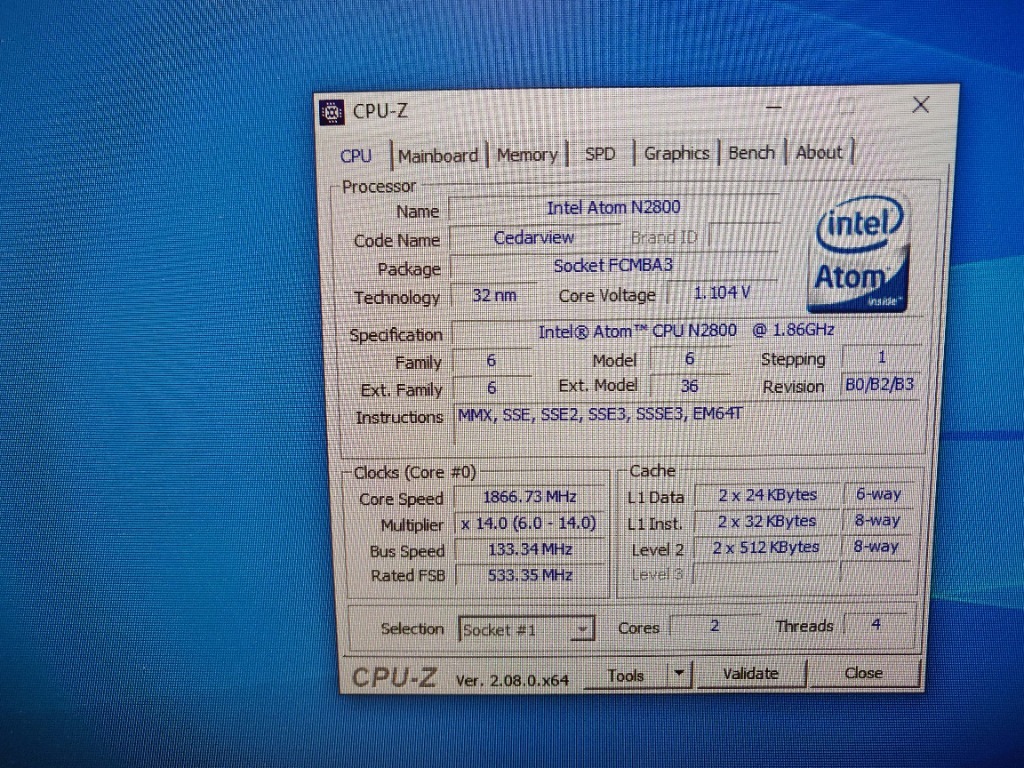 INTEL DN2800MT 2GB RAM, 32GB msata SSD | Libertów | Kup teraz na ...