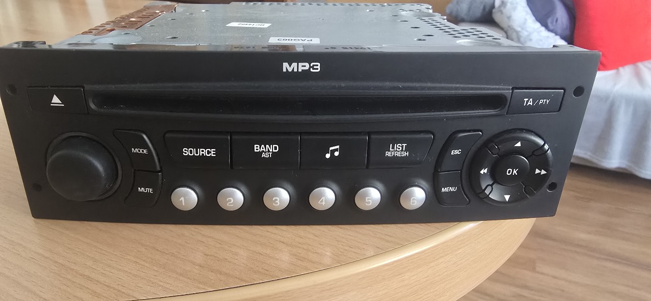 РАДІО ОРИГІНАЛ RD4 N2 MP3 SIEMENS VDO PEUGEOT CITROEN 96645891XT00 