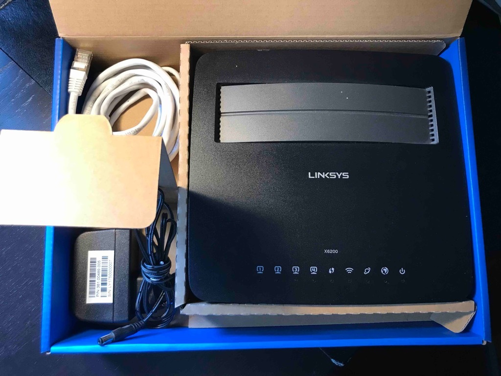 Linksys X6200 AC750 WiFi VDSL Modem Router Warszawa Kup teraz na Allegro Lokalnie