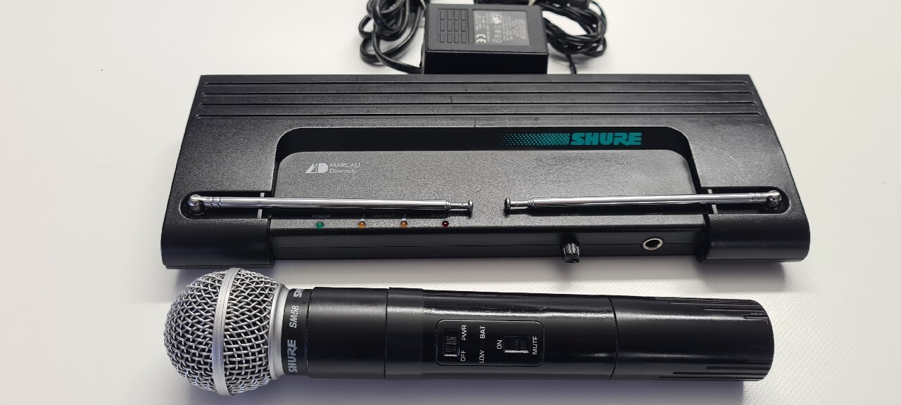 Shure T4/ SM58 mikrofon bezprzewodowy Konin Kup teraz na Allegro