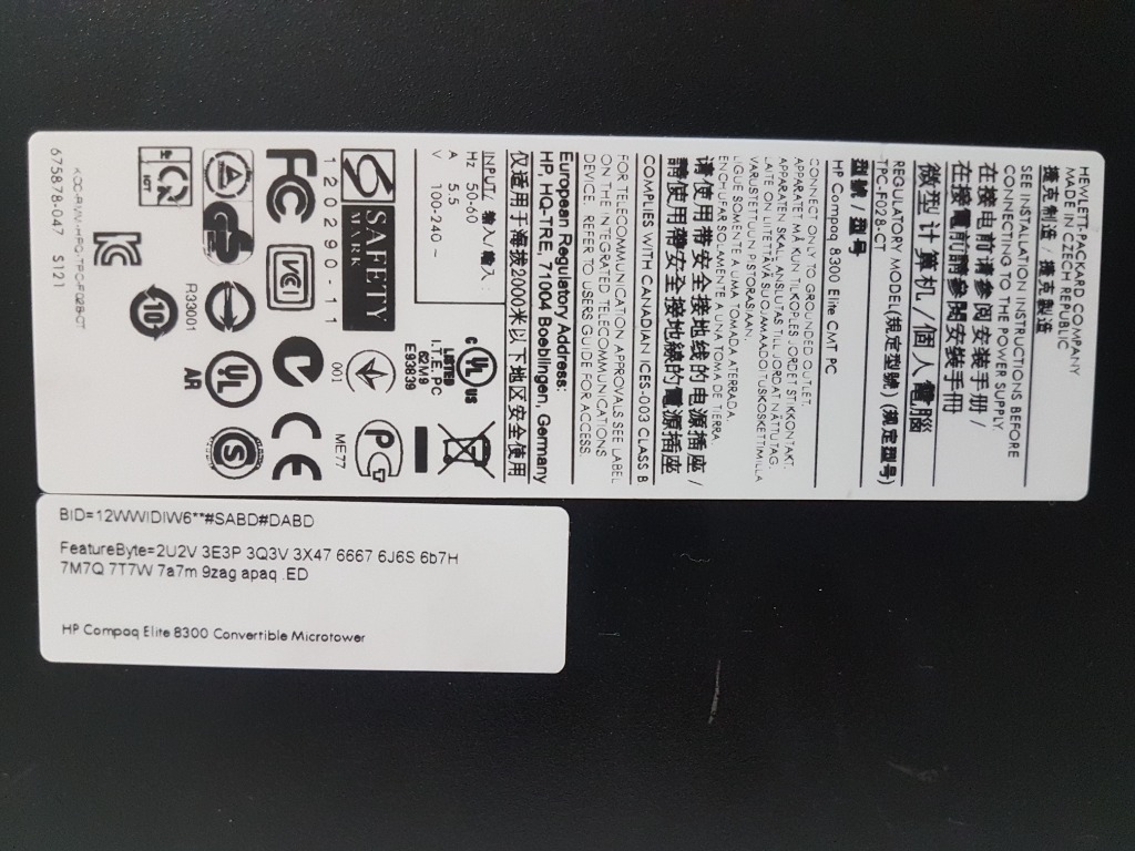 Zdjęcie oferty: Komputer HP 8300 i5 3470 16 GB 120GB SSD WIN 10