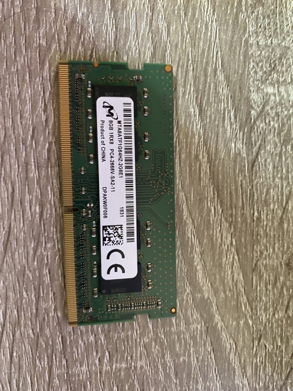 Pamięć RAM mta8atf1g64hz-2g6e1 | Skórzewo | Kup teraz na Allegro Lokalnie