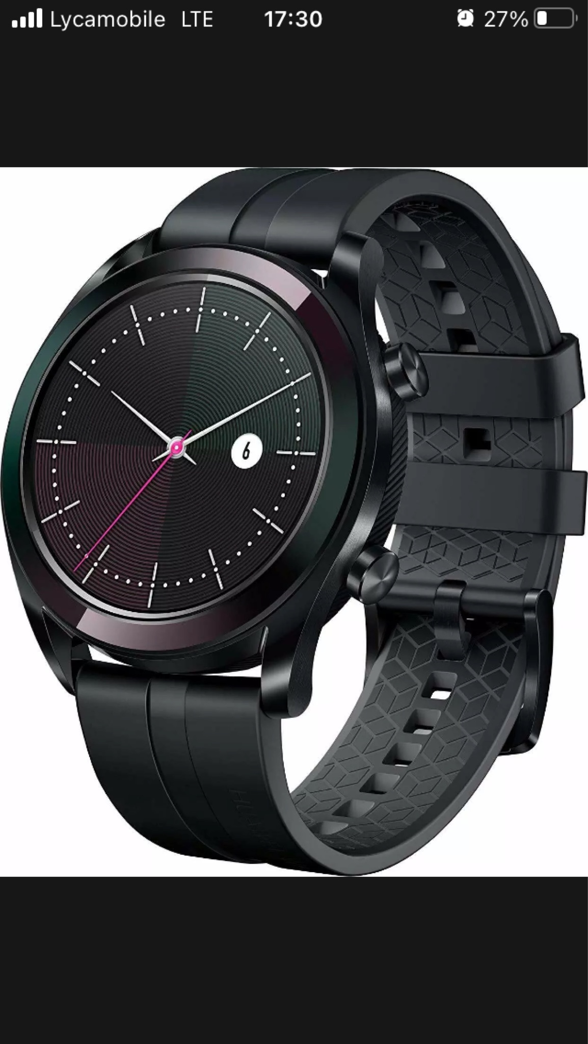 Huawei gt elegant clearance black