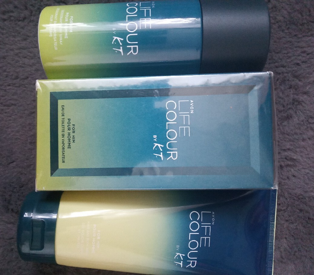 Avon Life Colours By Kenzo Takada m skie Zestaw Miedzna Murowana