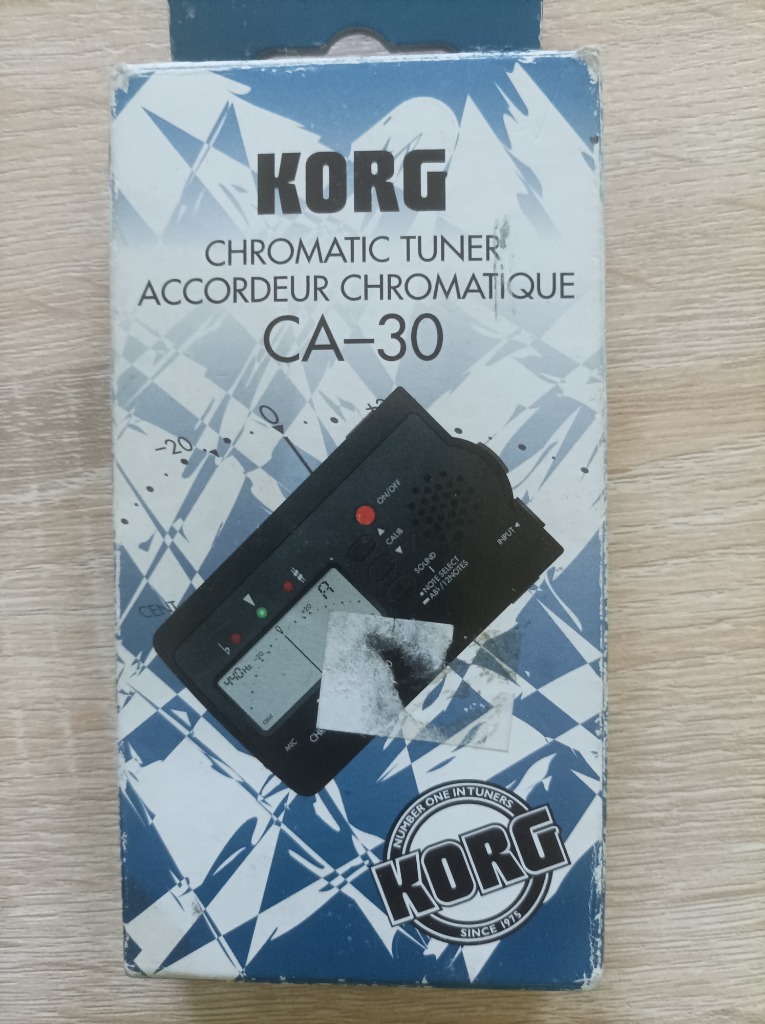 CHROMATIC TUNER CA 30 Elbląg Kup teraz na Allegro Lokalnie