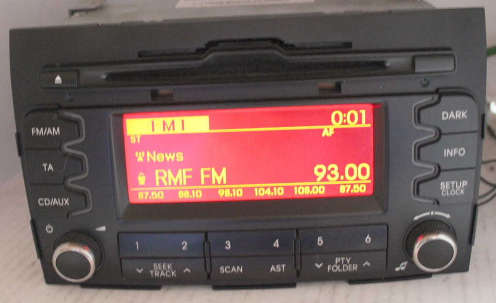 RADIO KIA SPORTAGE SPRAWNE bluetooth usb aux cd Jaworzno Kup teraz