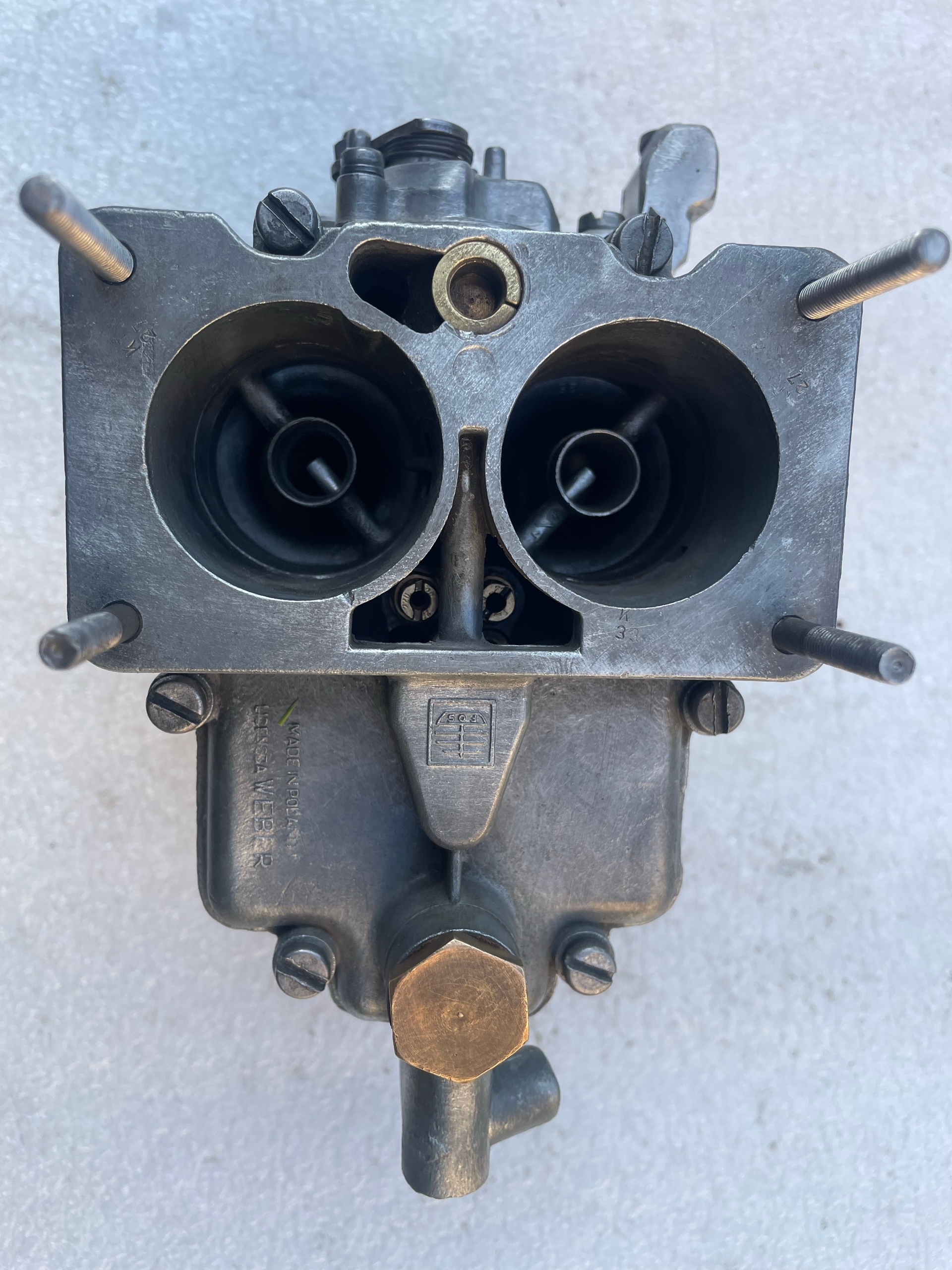 КАРБЮРАТОР FOS FIAT 125 P. REGENEROWANY. ГАРАНТІЯ ЗАПУСКУ 14 DNI. 