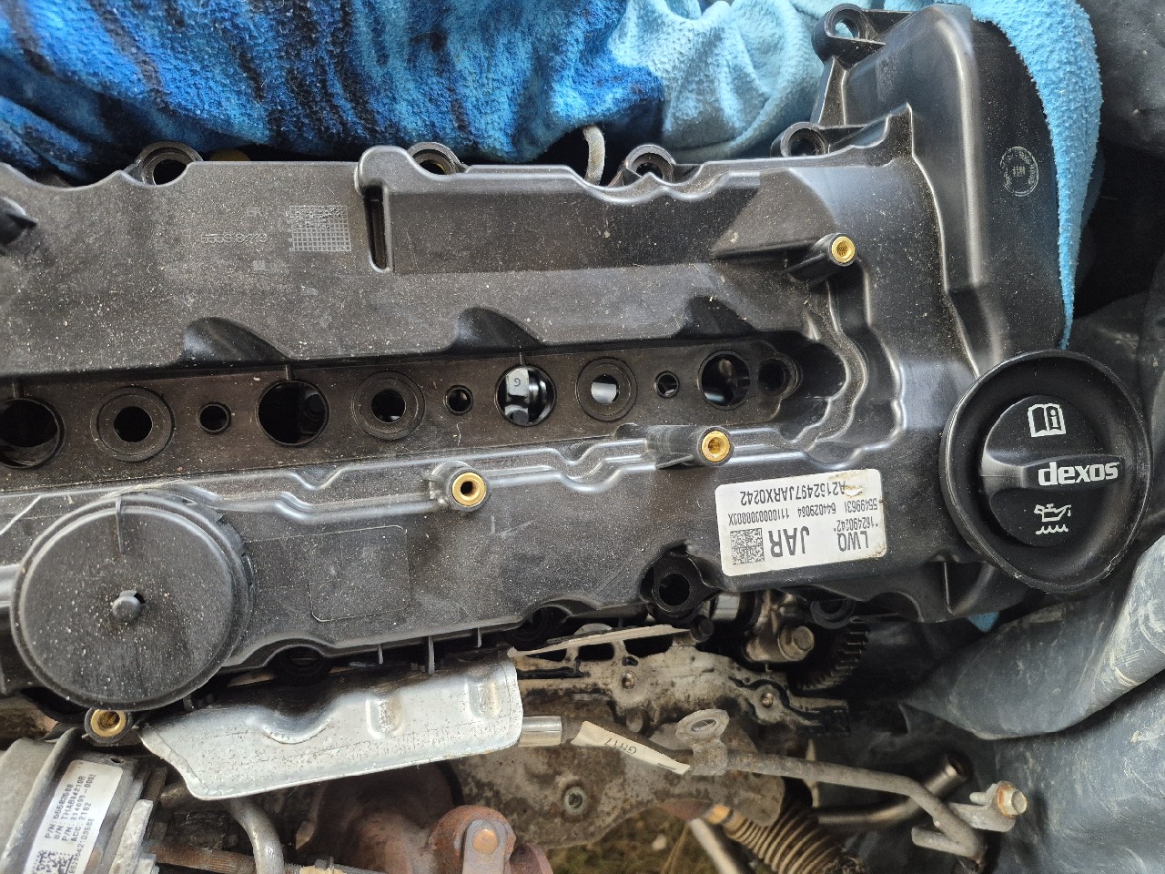 КРИШКА КЛАПАНІВ 1,6CDTI 55499631 