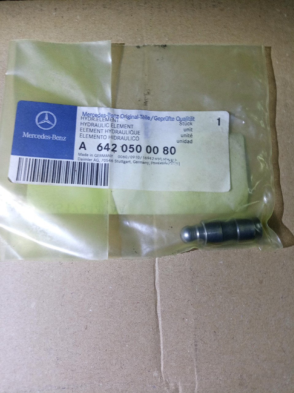 НОВИЙ ШТОВХАЧ OE MERCEDES JEEP CHRYSLER A6420500080 