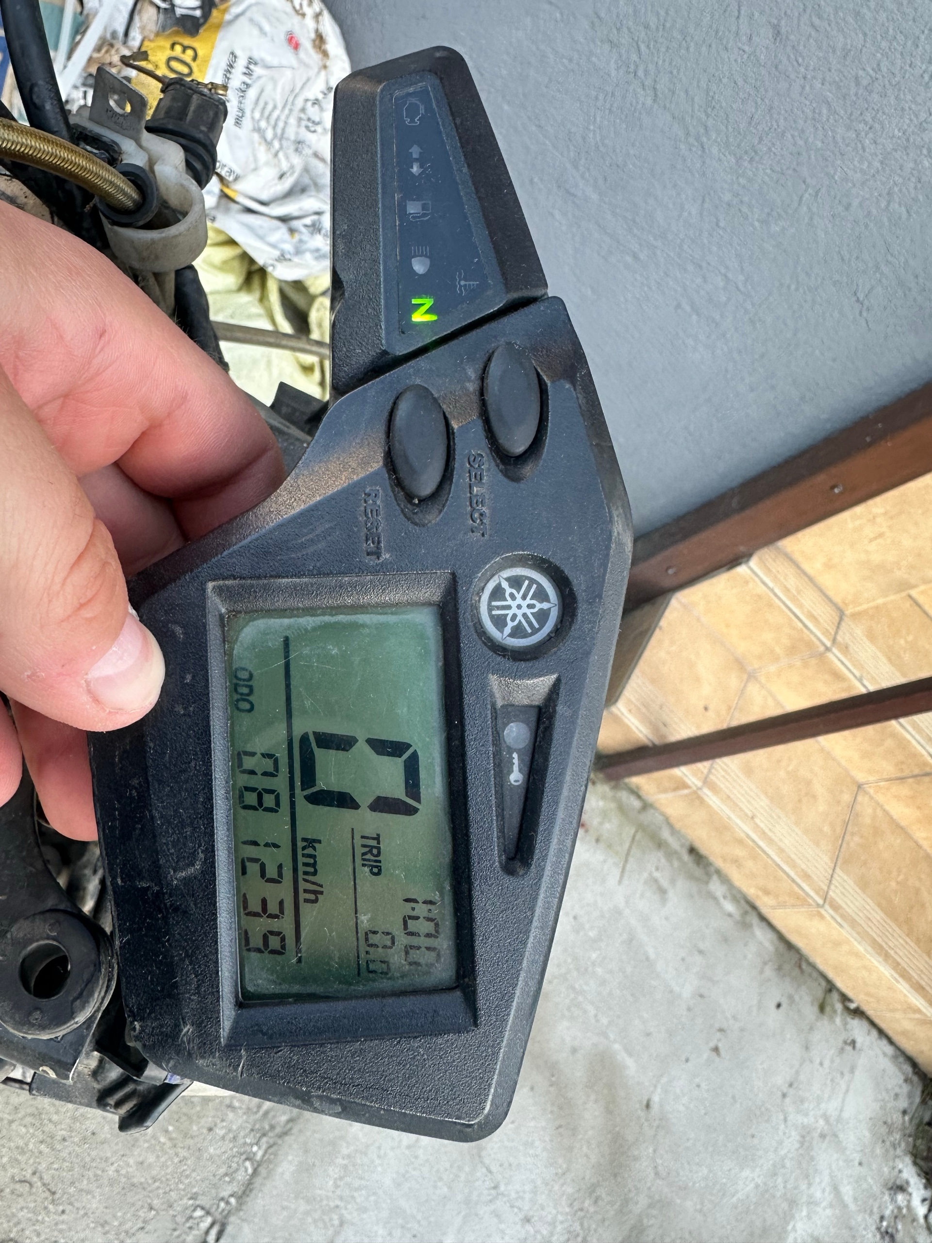 YAMAHA XT 660 ПРИБОРНА ПАНЕЛЬ ПАНЕЛЬ ПРИЛАДІВ СПІДОМЕТР 