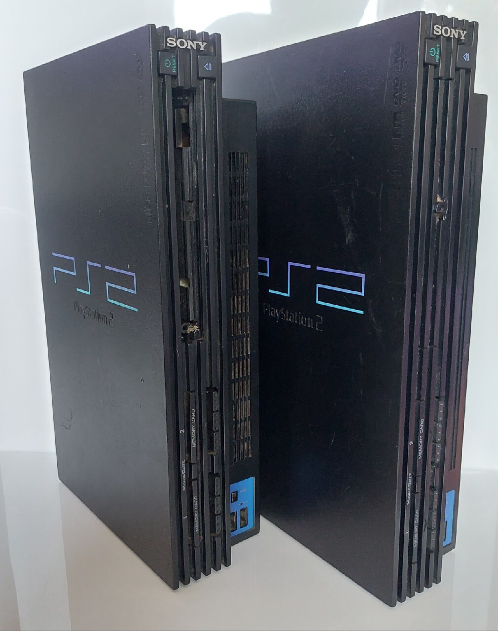 2x Sony PlayStation 2 FAT SCPH39004 Łódź Kup teraz na Allegro Lokalnie