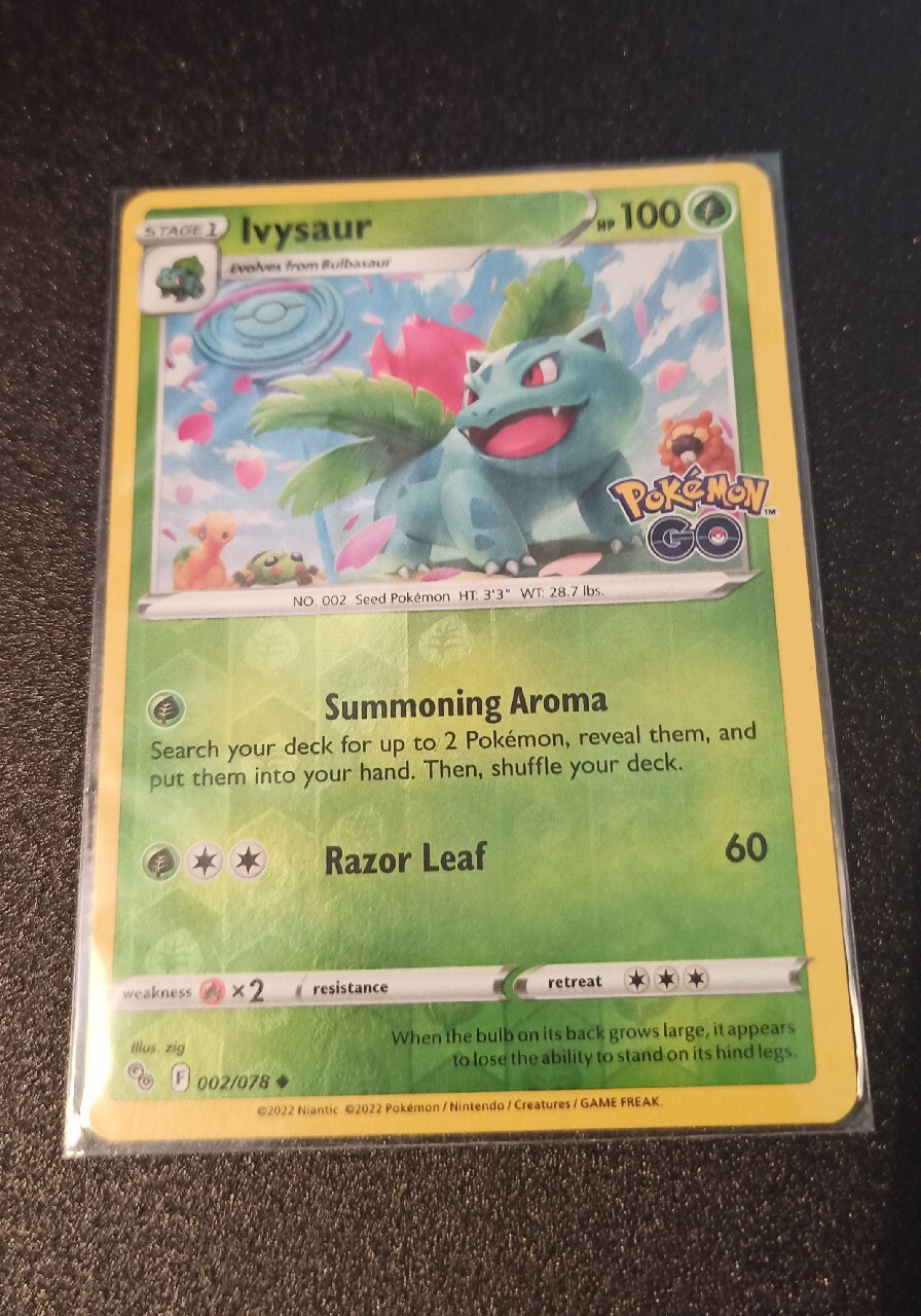 Ivysaur reverse holo karta pokemon Kraków Kup teraz na Allegro