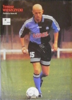 Tomasz Wieszczycki Legia Warszawa plakat Łódź Ogłoszenie na Allegro