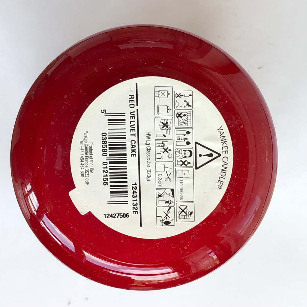 RED VELVET CAKE Yankee Candle duża NOWA (2012) Warszawa Kup teraz