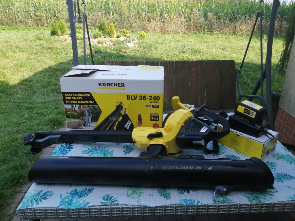 karcher odkurzacz do liści typ BLV 36240 WOLBROM Licytacja na