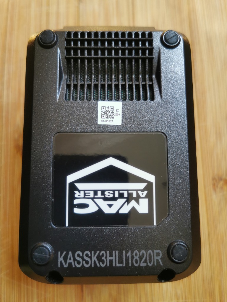Аккумулятор macalister 18v