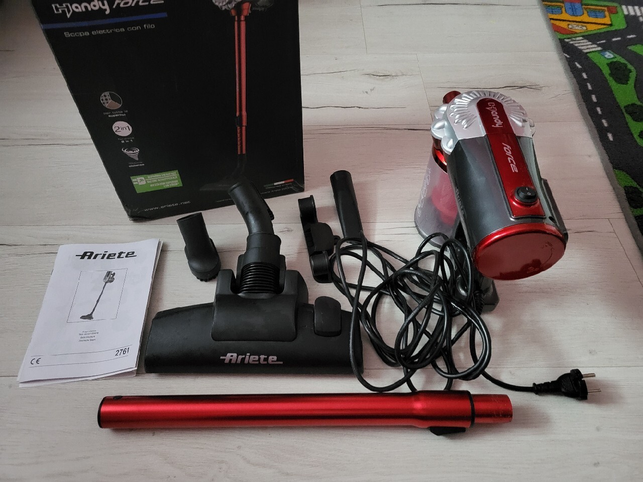 Tubo Prolunga Aspirapolvere Ariete Handy Force 2761 - Estensibile E Rigido Per Pulizie Facili - Foto 10