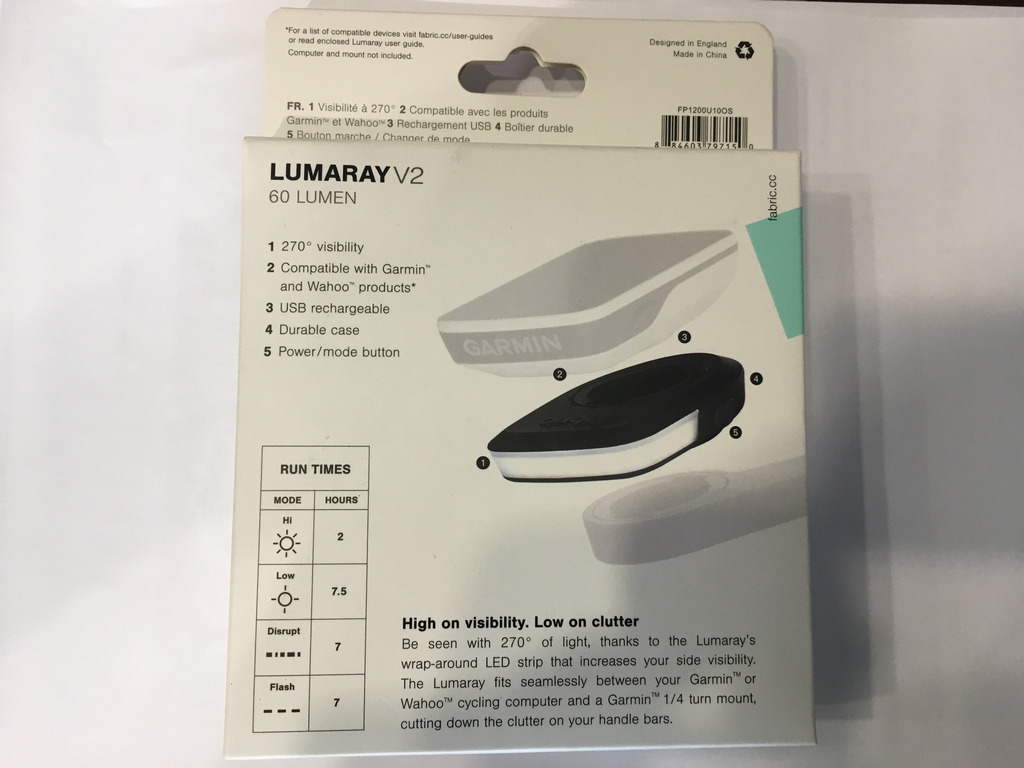 fabric lumaray v2 light