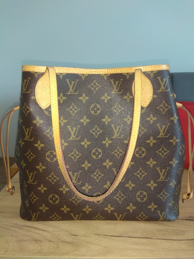 torebka Louis Vuitton NEVERFULL GM oryginal rachun - 8571045264 - oficjalne  archiwum Allegro