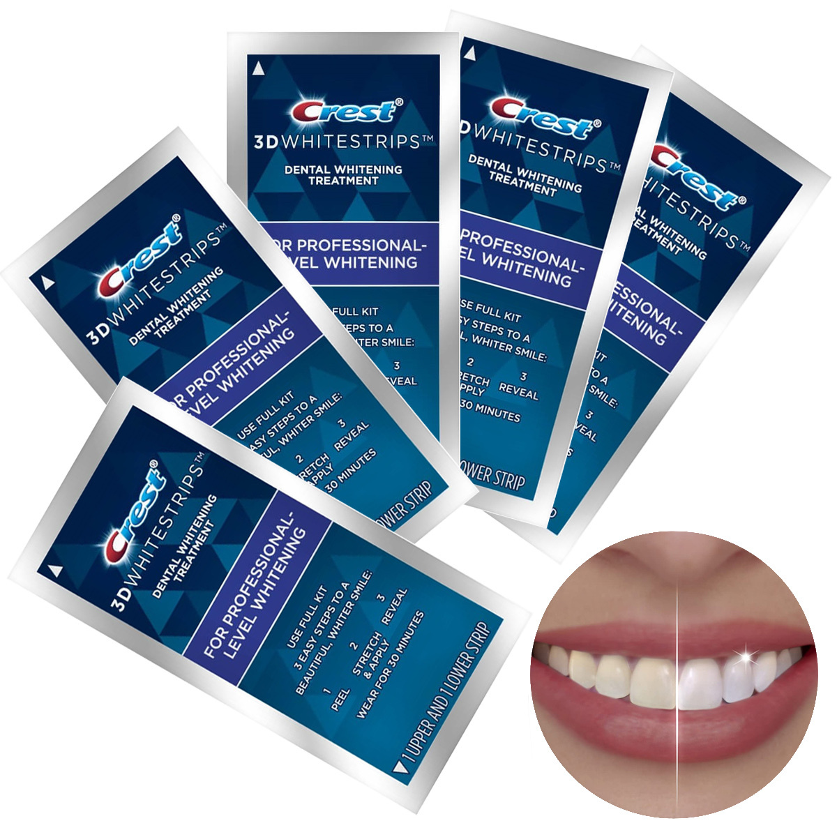 Paski wybielające zęby Crest Professional effect Warszawa Kup teraz