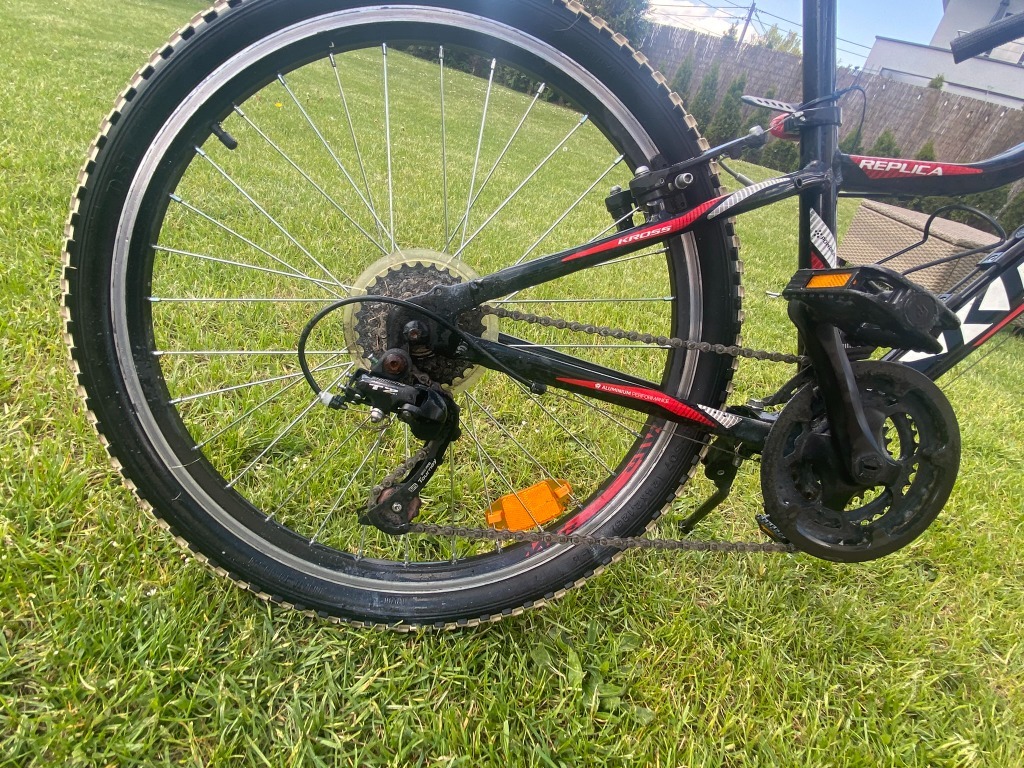 Rower KROSS model EN14766 koła 24 Katowice Licytacja na Allegro