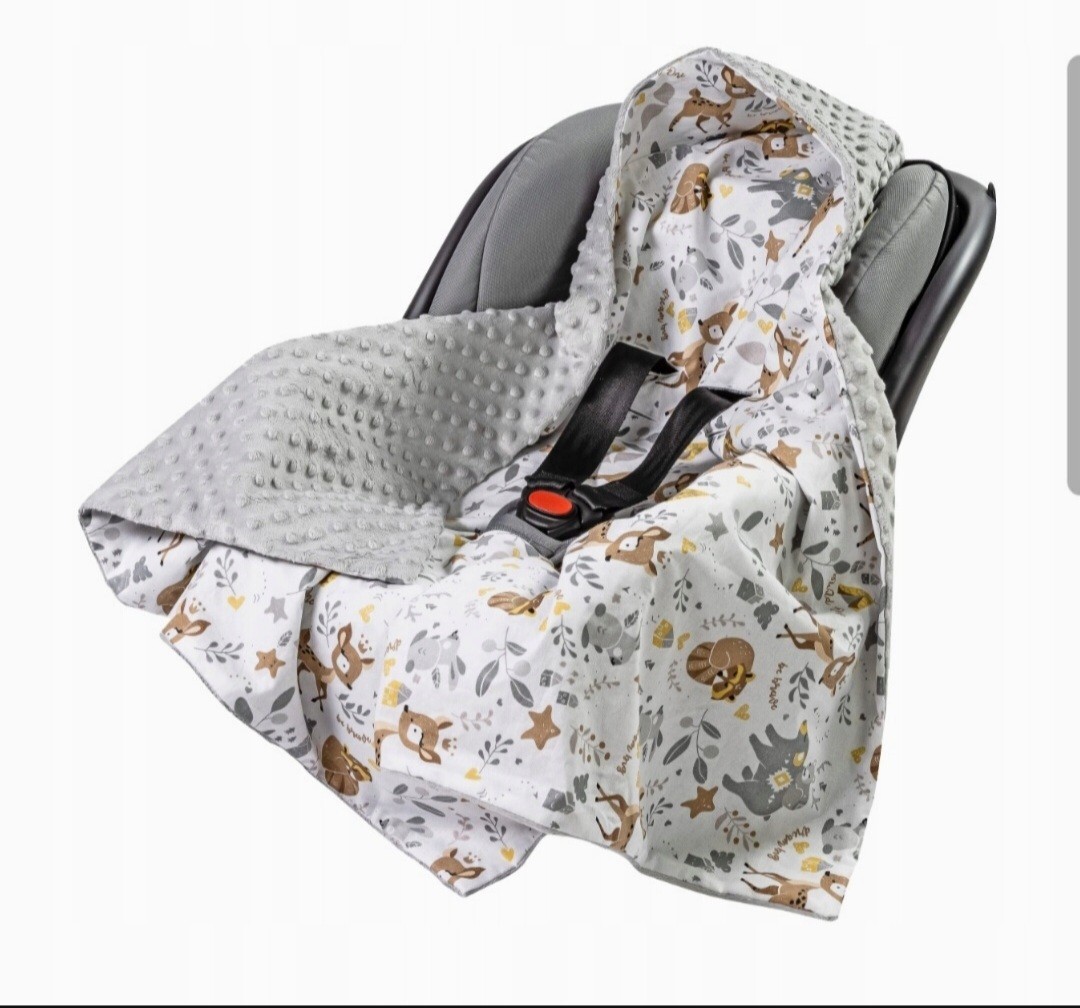 Jukki Blanket Bolo Car Seat Blanket Summer Infant Vložka Do Kočíka
