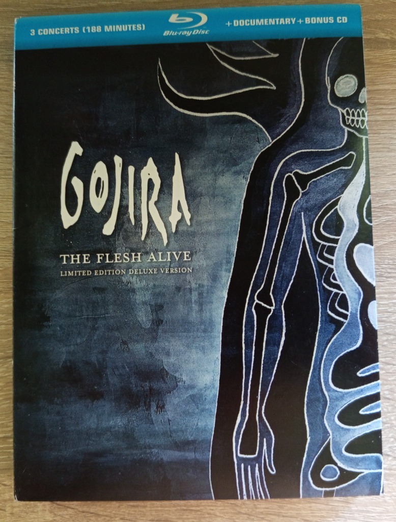 Gojira - The Flesh Alive Blu-ray+Cd Limited Deluxe