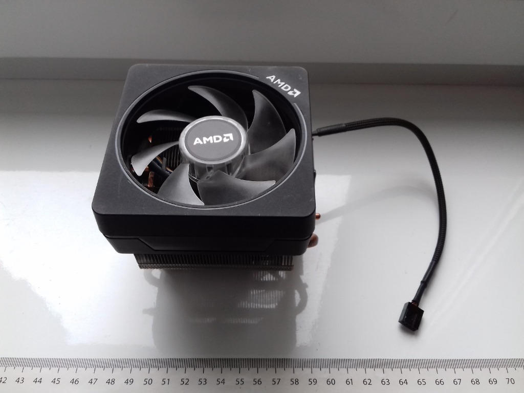 AMD Wraith Prism chłodzenie z oświetleniem ARGB Ryzen5 7 9 TDP 1 ...