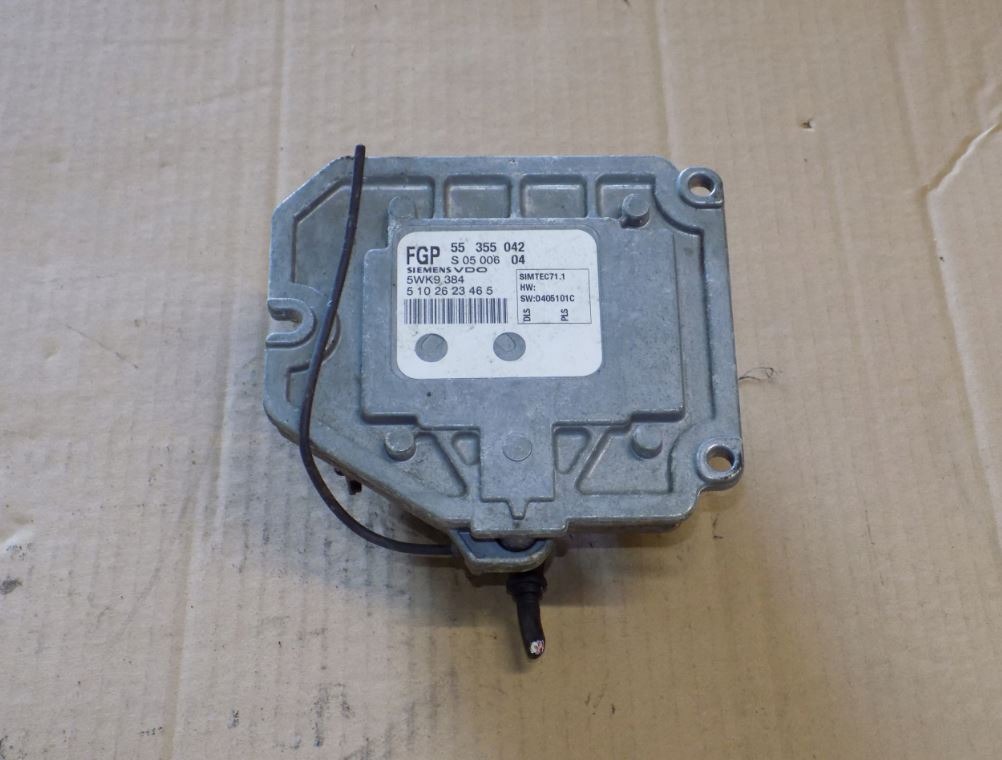 КОМП'ЮТЕР БЛОК КЕРУВАННЯ OPEL 55355042 5WK9384 