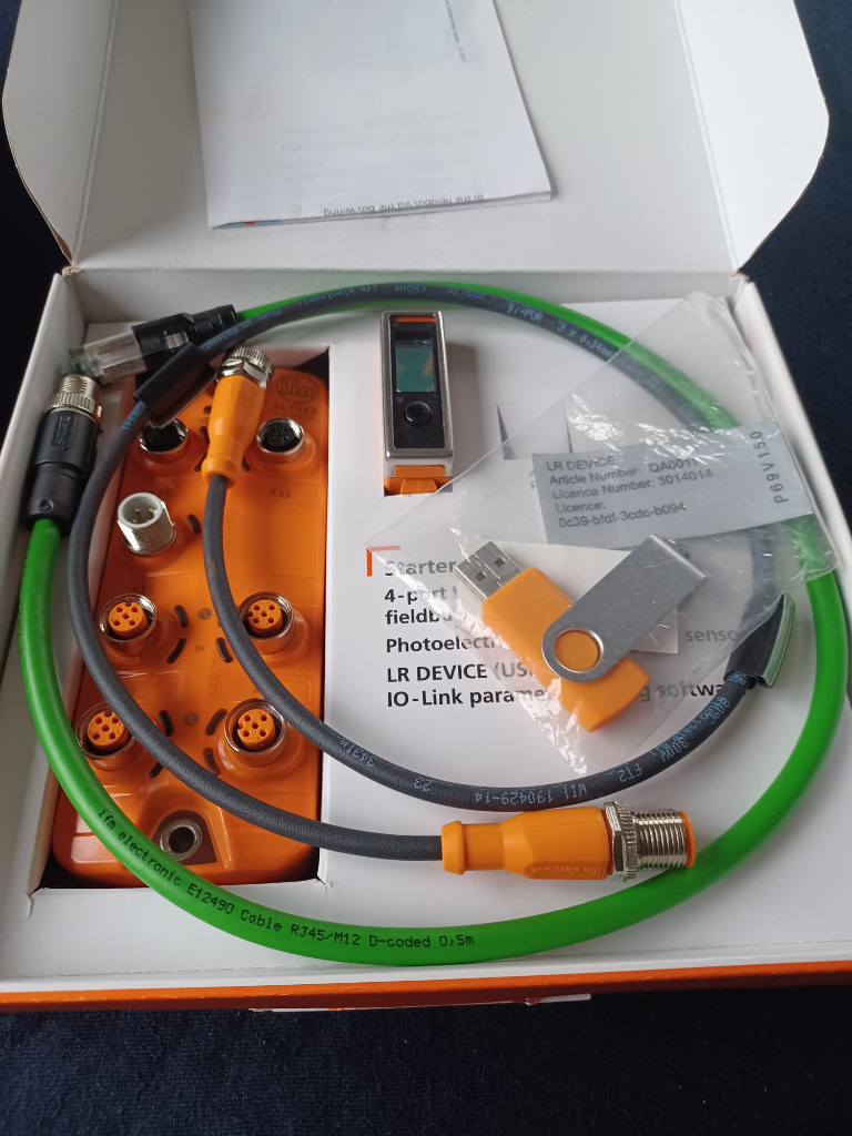 IO link starter KIT IFM Wrocław Kup teraz na Allegro Lokalnie