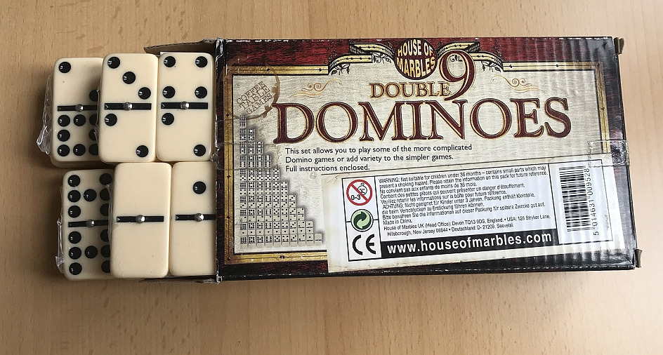 Domino Double 9 Dominoes House of Marbles Warszawa Kup teraz na