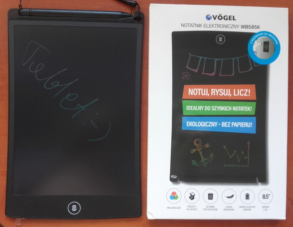 width Traveler Diagnose NOWY Tablet graficzny/notatnik cyfrowy Vogel 8,5" | Nowy Dwór Mazowiecki |  Kup teraz na Allegro Lokalnie