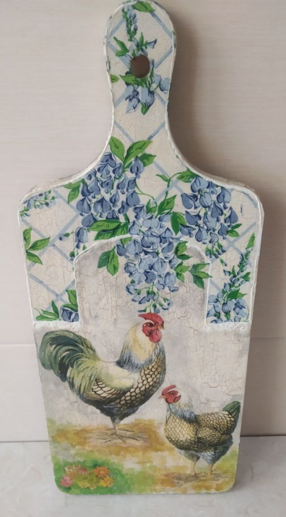 Deska kuchenna do krojenia Technika decoupage Katowice Kup teraz na