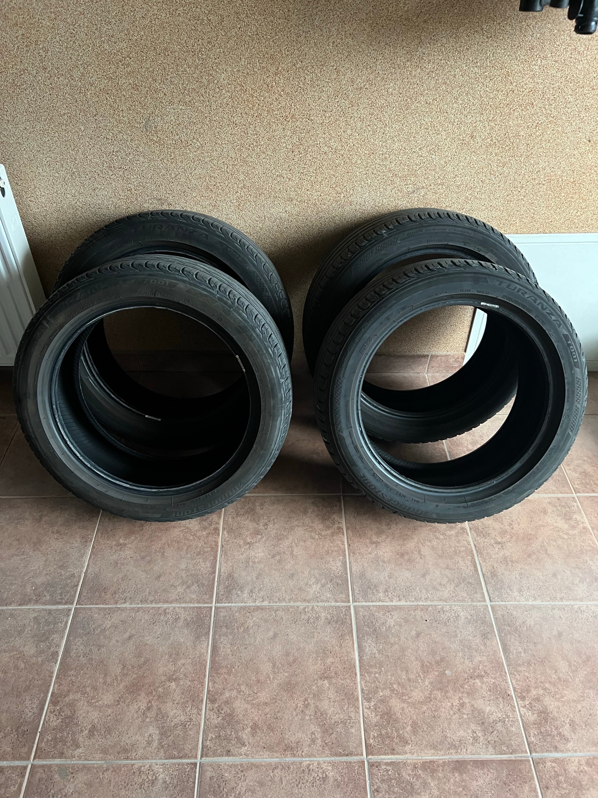 BRIDGESTONE TURANZA T001 РОЗМІР 215/50/18 92W 