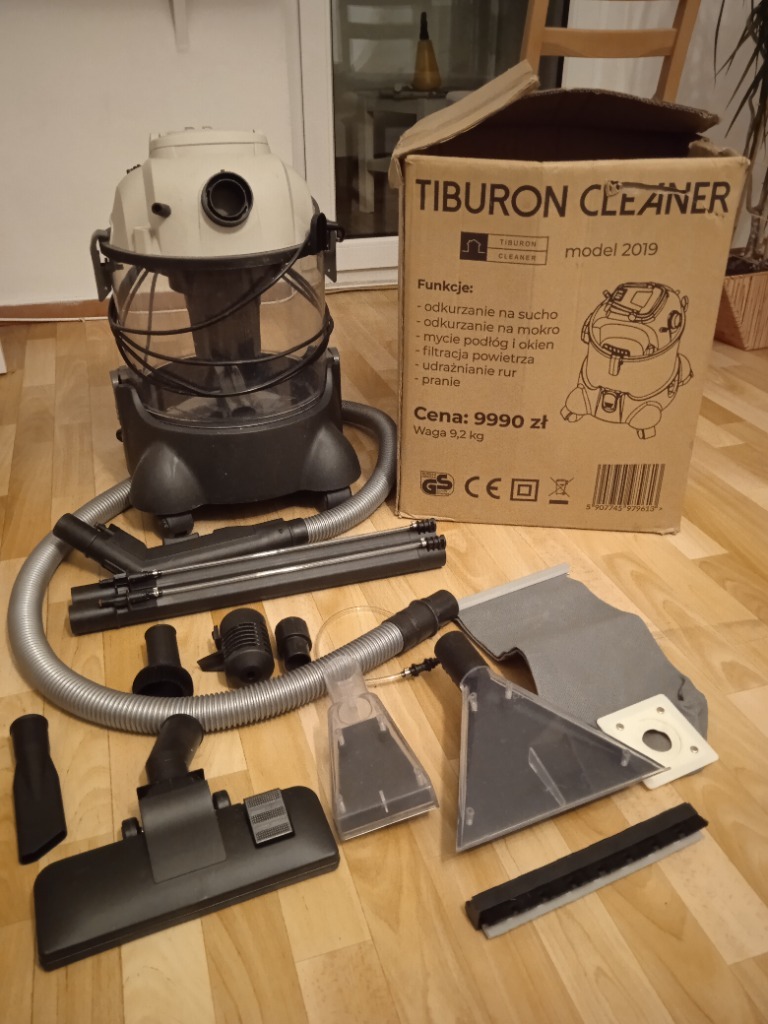 Odkurzacz TIBURON CLEANER model 2019 Kraków Kup teraz na Allegro
