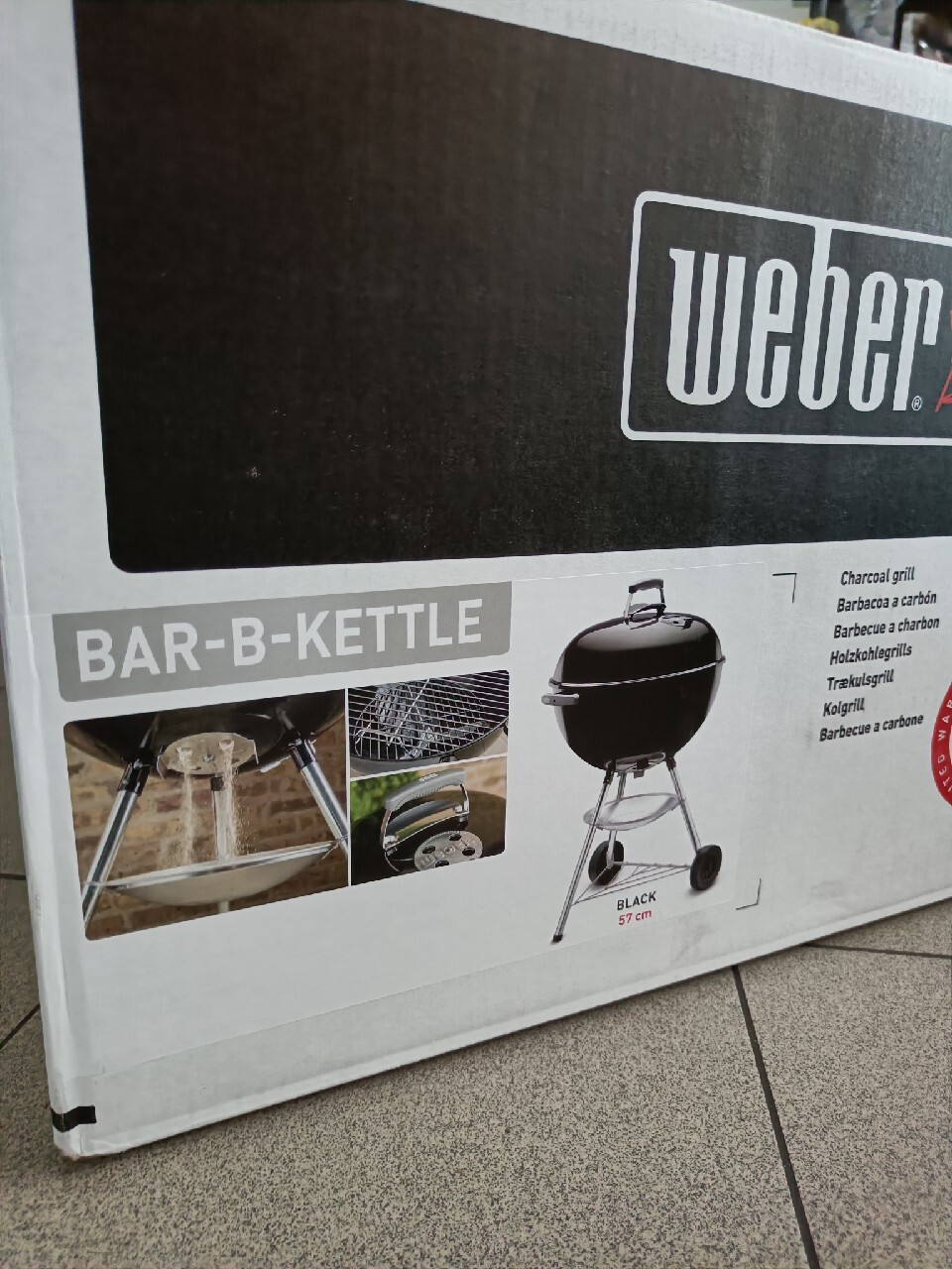 Grill węglowy WEBER BarBkettle 57cm Dąbrówka Górna Kup teraz na Allegro Lokalnie
