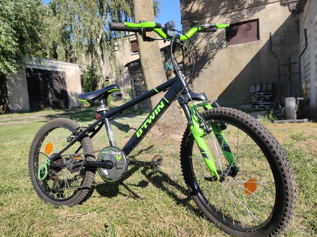 Rower dziecięcy B'Twin 20" Racingboy 500 Poznań Kup teraz na