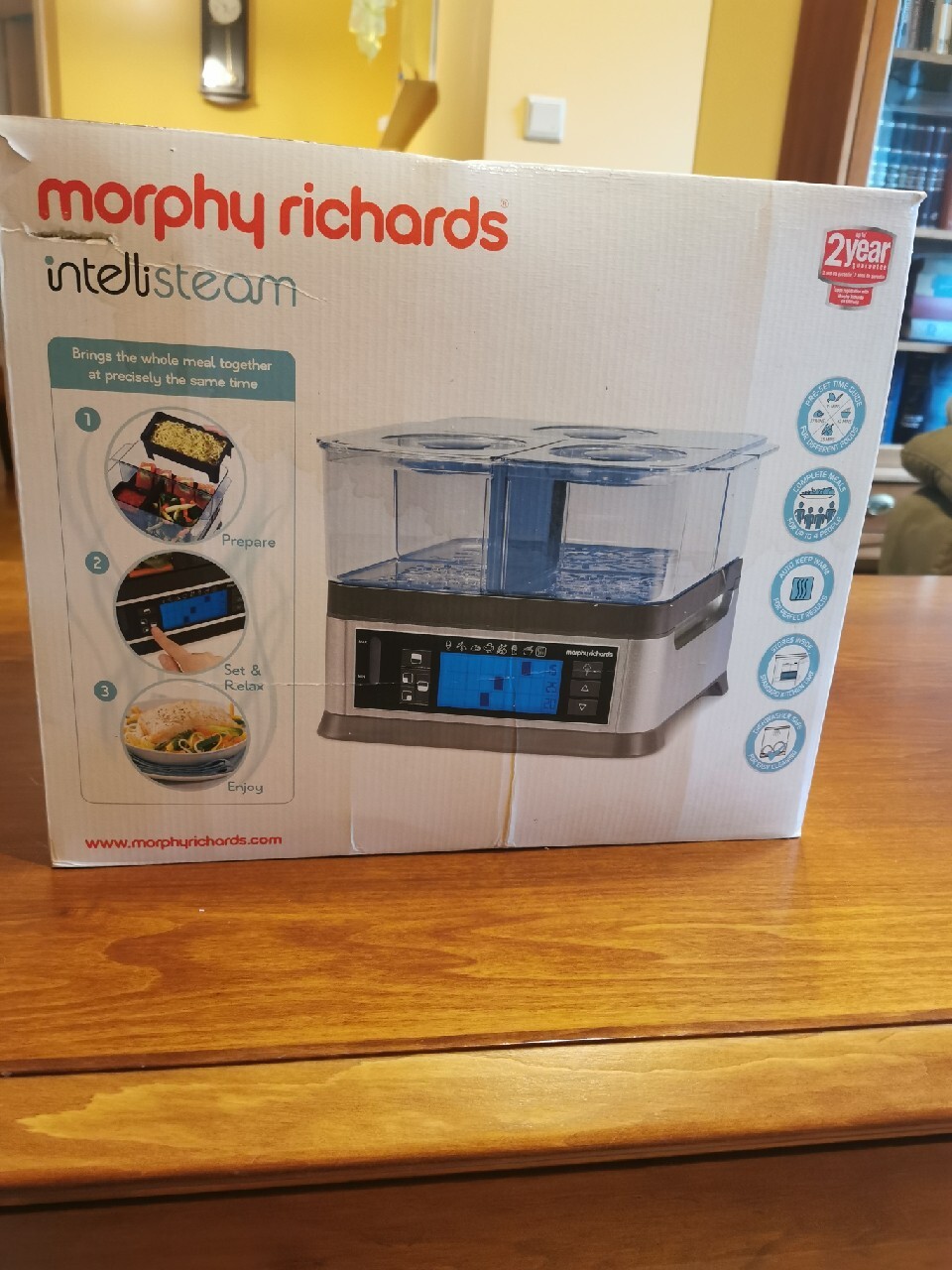 Parowar morphy richards Jaworze Kup teraz na Allegro Lokalnie