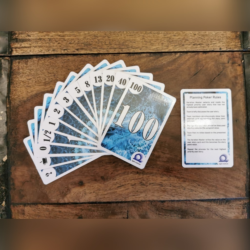 Karty Planning Poker dla 5 osób Jerzykowo Kup teraz na Allegro Lokalnie